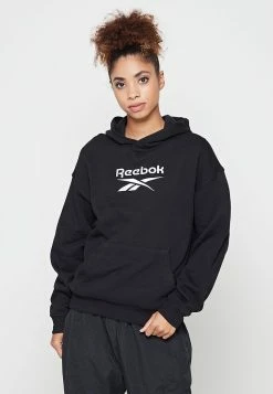 Reebok Classic CL F BIG LOGO FT HOODIE - Sweat à capuche Qualité Garantie pulls et gilets élastiquée femme