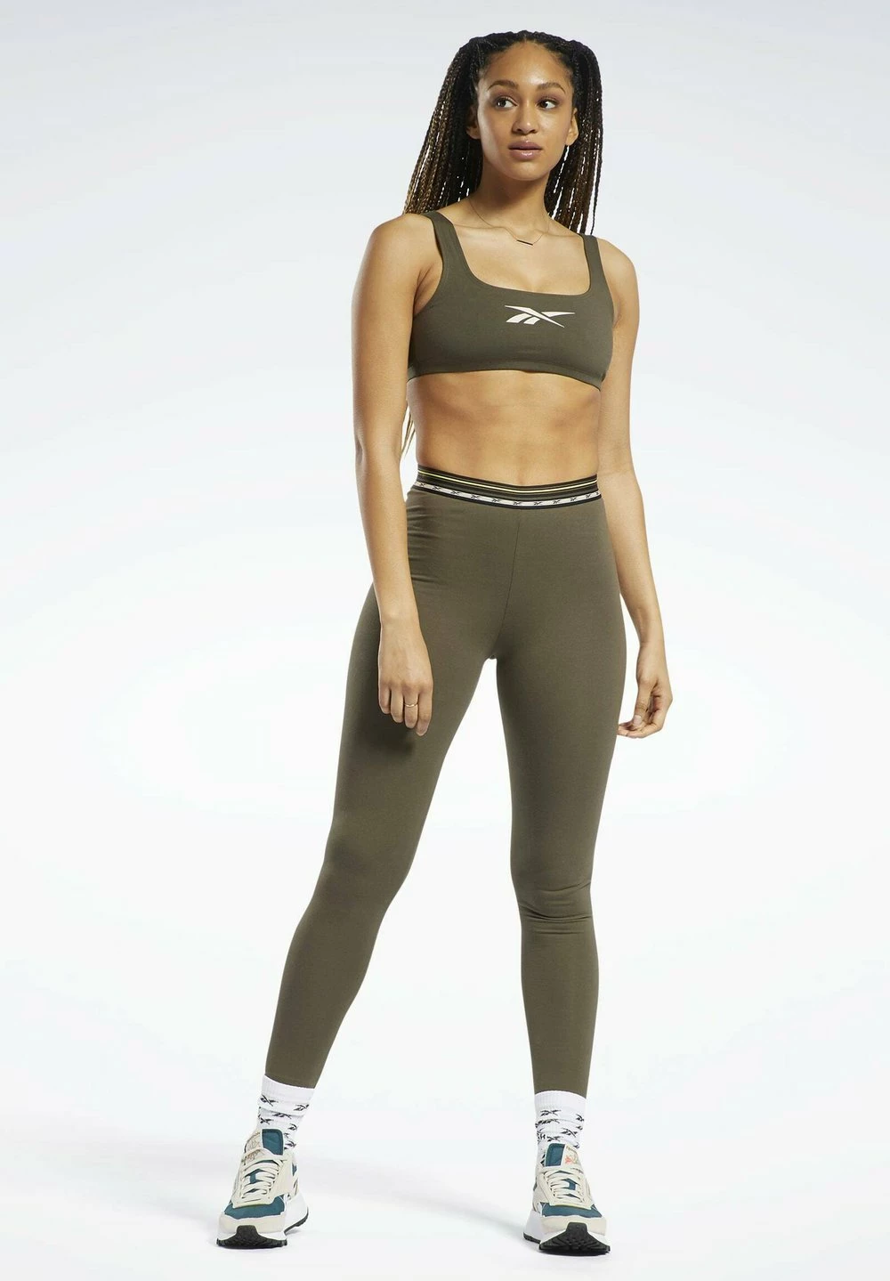 Reebok Classic Soutien-gorge de sport Qualité Excellente lingerie sans fermeture femme 4 Reebok Classic Soutien-gorge de sport Qualité Excellente lingerie sans fermeture femme – Image 2