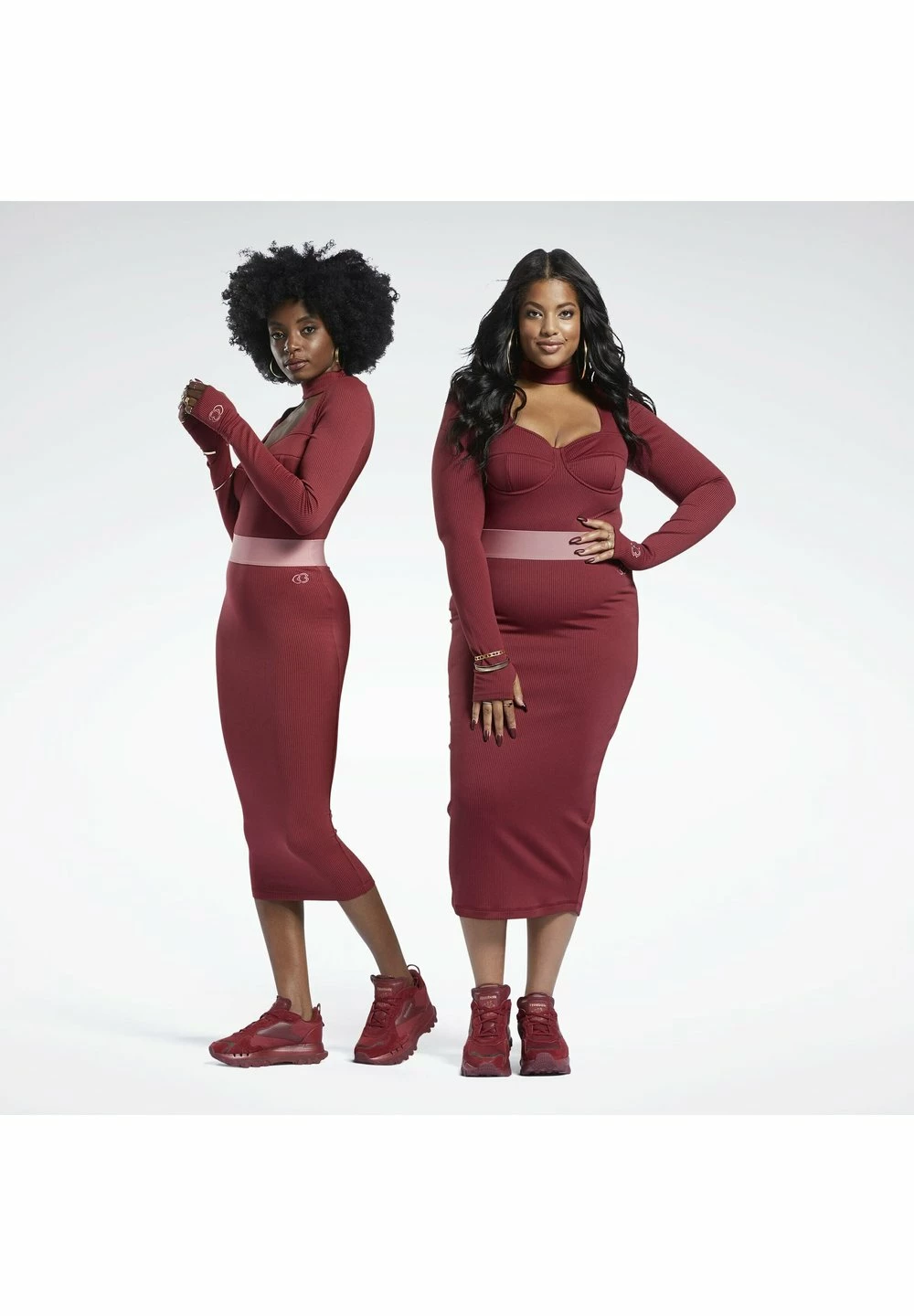 Reebok Classic Prix Accessible CARDI B RIB - Jupe crayon jupes rayures femme 4 Reebok Classic Prix Accessible CARDI B RIB - Jupe crayon jupes rayures femme – Image 2