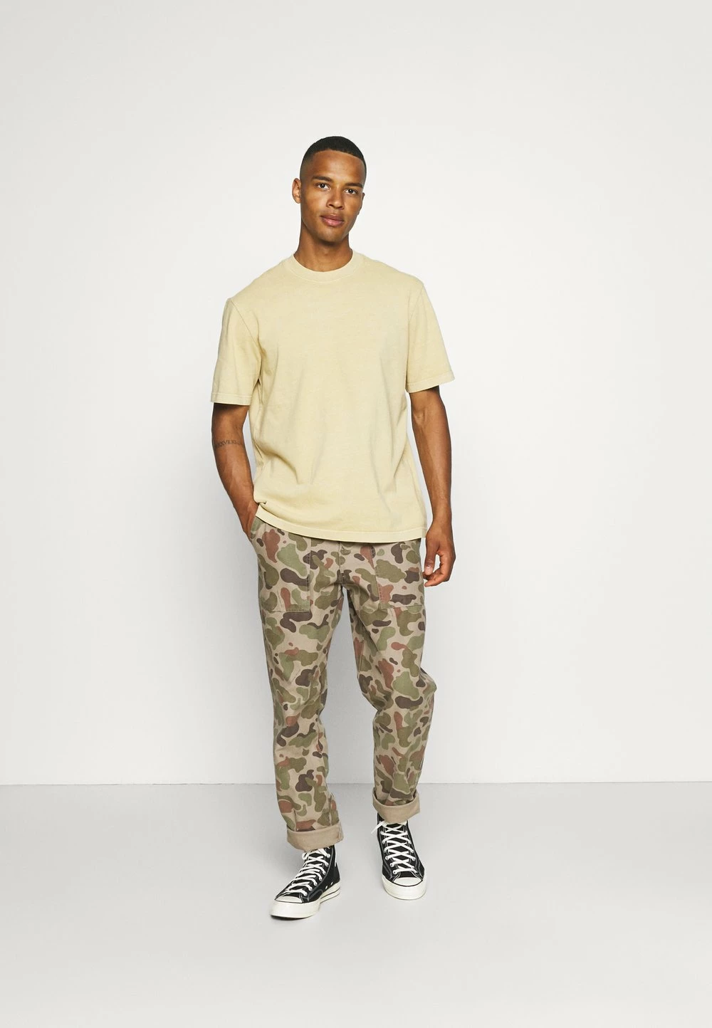 Reebok Classic TEE - T-shirt basique Soldes t-shirts col rond homme 4 Reebok Classic TEE - T-shirt basique Soldes t-shirts col rond homme – Image 2