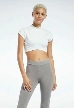 Prix Cassé Reebok Classic T-shirt basique t-shirts et tops col officier femme