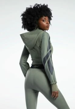 Reebok Classic Prix Raisonnable CARDI B - Sweat à capuche zippé vêtements fitness femme -Reebok Soldes Boutique bad82e8744f14724b3221284fc71ec8d