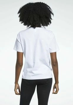 Reebok Classic CLASSIC SMALL LOGO CASUAL SHORT SLEEVE - T-shirt basique Prix Allégé t-shirts et tops col rond femme -Reebok Soldes Boutique d24955741f6842fcae341a53f2bb609a