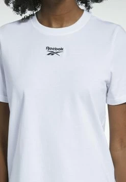Reebok Classic CLASSIC SMALL LOGO CASUAL SHORT SLEEVE - T-shirt basique Prix Allégé t-shirts et tops col rond femme -Reebok Soldes Boutique eaf3a155cda049738980dc8dd3466f5d